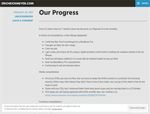 Tablet Screenshot of ericheickmeyer.com